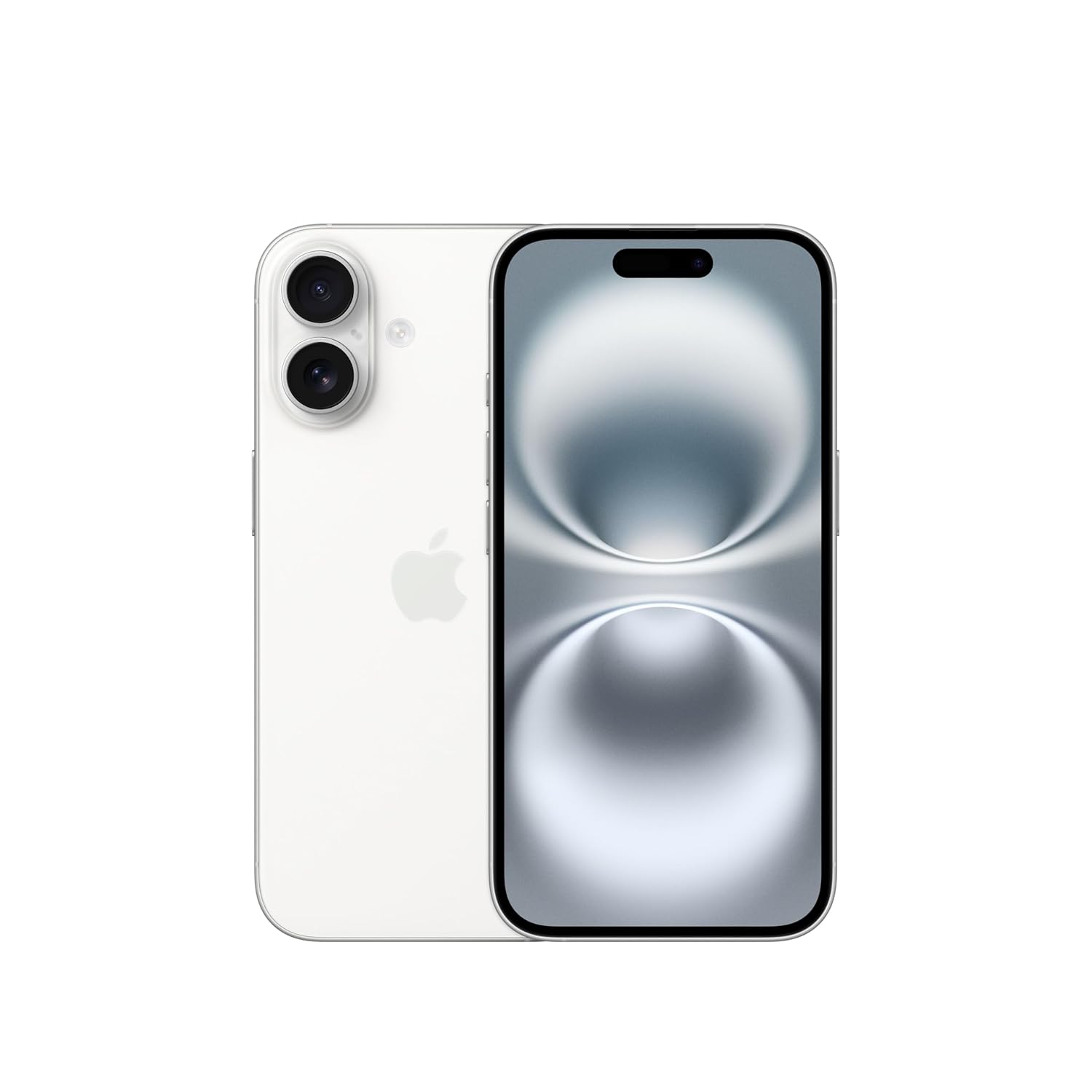 Apple iPhone 16 128GB: 5G Phone with Camera Control, A18 Chip and a Real Boost for Battery. Works with AirPods, White