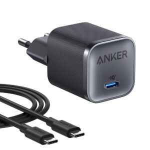 Anker Nano 45W USB C Ladegerät, kompakter Netzteil, Schnellladegerät für iPhone 17/Pro/Pro Max/iPhone Air/16/15, MacBook, Pixel 9, iPad, Samsung Galaxy S25 Ultra/S24 Serie...