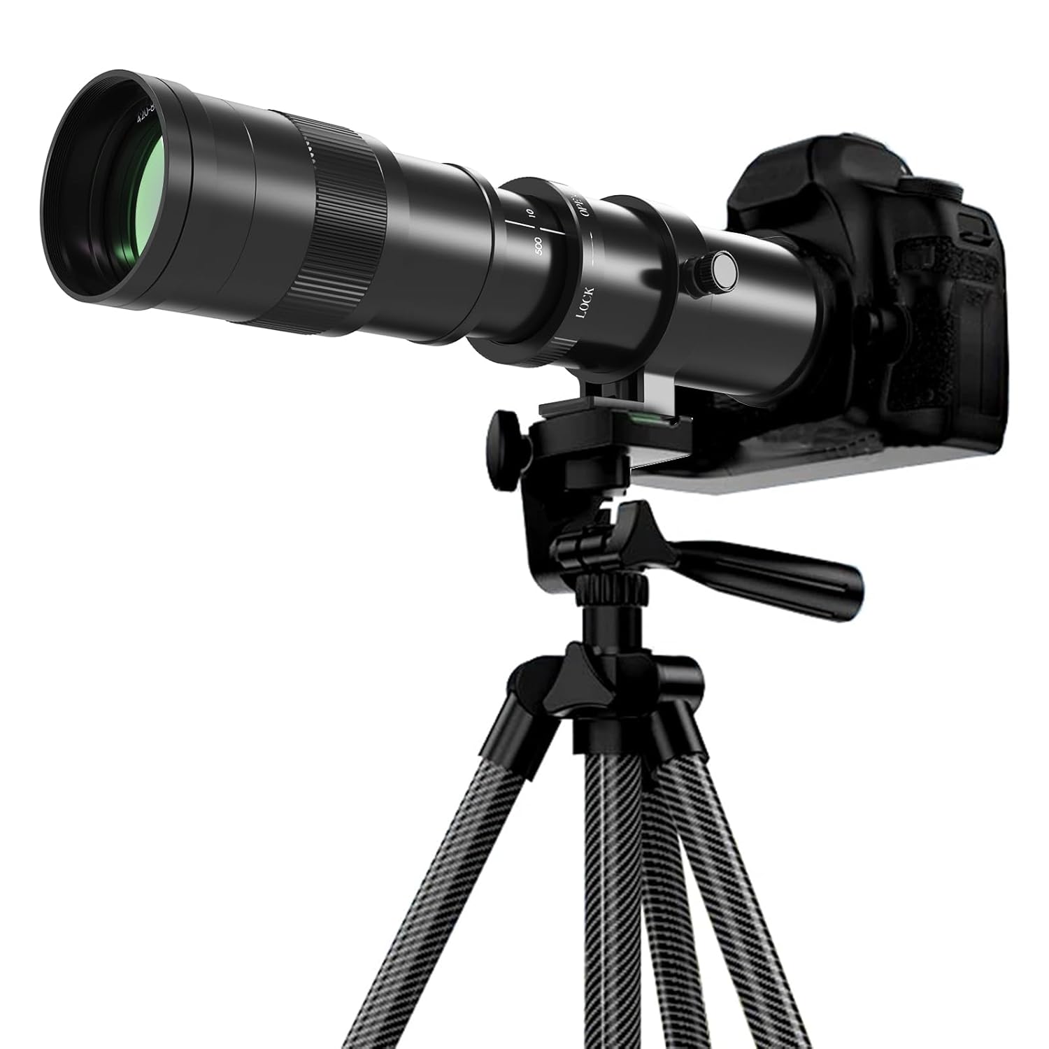 BENOISON Telephoto Lens 420-800mm, EF Lens for Canon DSLR, Manual Focus MF Zoom Lens for Canon 4000D 2000D 1500D 1300D 1200D 850D 800D 750D 600D 500D 250D 90D 80D 77D 7D 6D 5D 1D