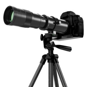 BENOISON Telephoto Lens 420-800mm, F Lens for Nikon DSLR, Manual Focus MF Zoom Lens for Nikon D3500 D850 D7500 D5600 D3400 D500 D7200 D5500 D750 D810 D3300 D5300 D610 D7100...