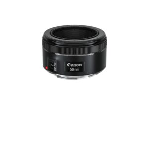 Canon EF 50 mm f/1.8 STM SLR Telephoto Lens - Black