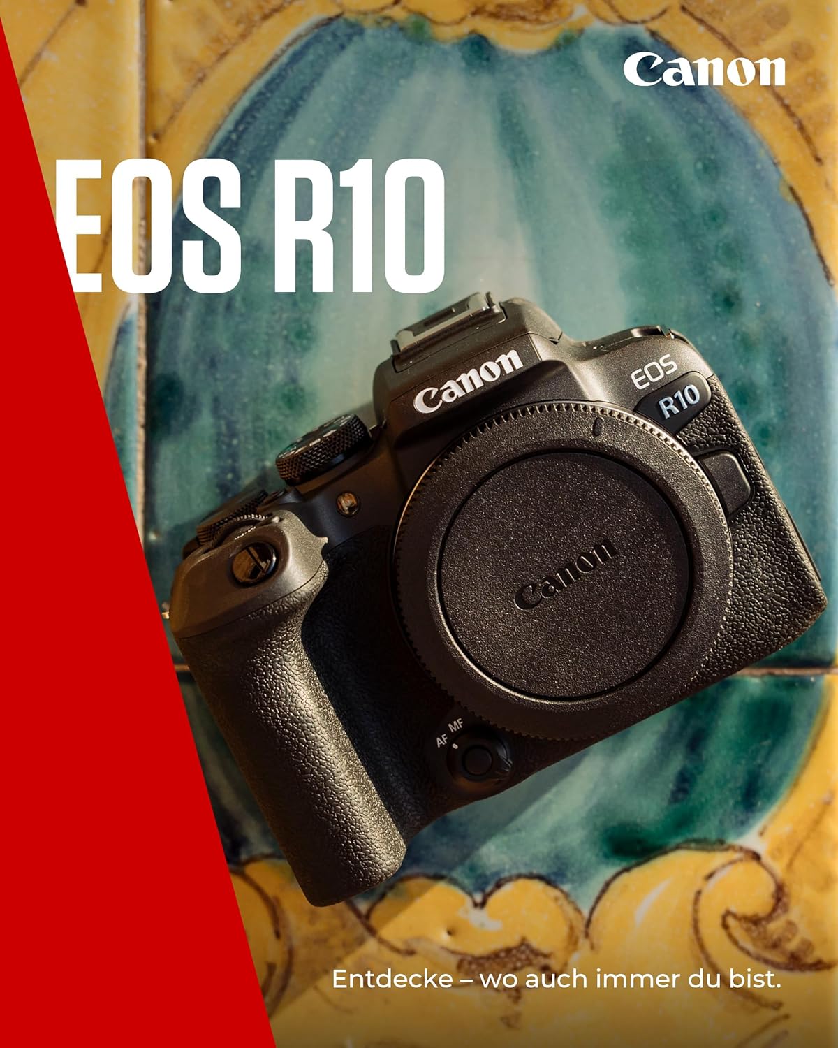 Canon EOS R10 Mirrorless Camera (Body Only) - Compact Digital Camera with Dual Pixel CMOS AF II and 4K Video up to 60p - Ideal for Vlogging - Bluetooth, WiFi & USB C Discover -...