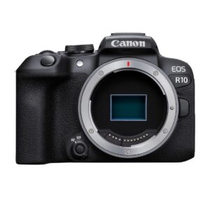 Canon EOS R10 Mirrorless Camera (Body Only) - Compact Digital Camera with Dual Pixel CMOS AF II and 4K Video up to 60p - Ideal for Vlogging - Bluetooth, WiFi & USB C Discover -...