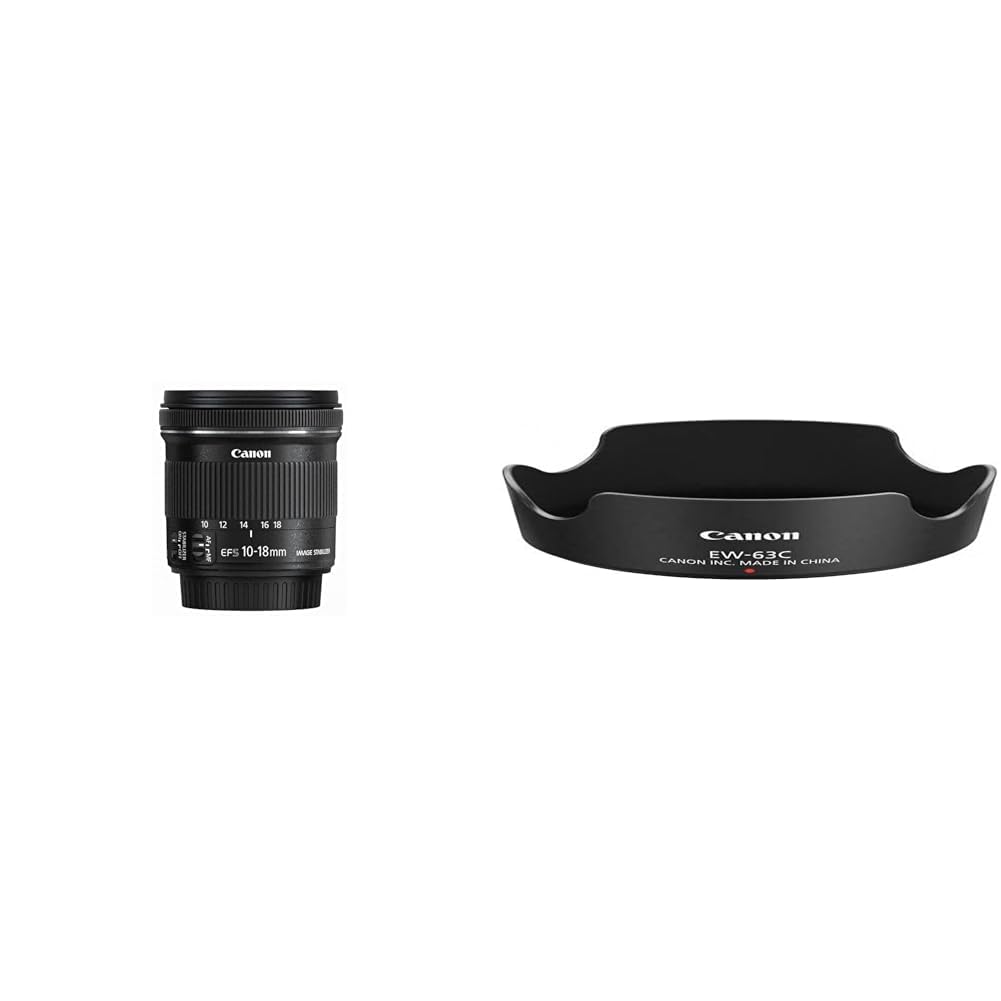 Canon Ultra Wide Angle Lens with Zoom EF-S 10 - 18 mm F/4.5-5.6 IS STM Black / Anthracite