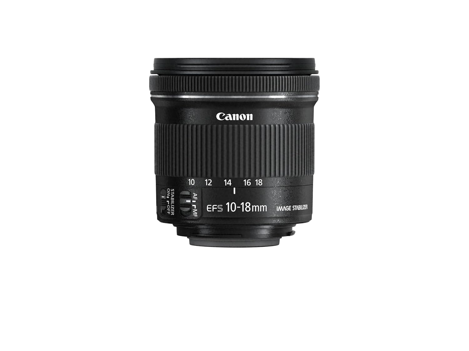 Canon Ultra Wide Angle Lens with Zoom EF-S 10 - 18 mm F/4.5-5.6 IS STM Black / Anthracite