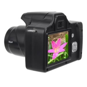 JTLB Digital SLR Camera with 3.0 Inch LCD Screen, 18x Zoom, HD Imaging and Long Focal Length - A Premium Photo Experience