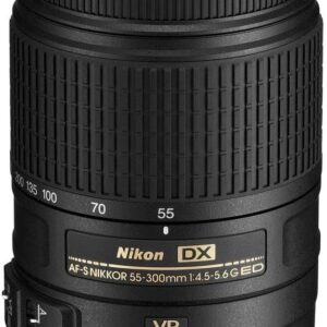 Nikon AF-S DX NIKKOR 55-300mm f/4.5-5.6G VR Lens