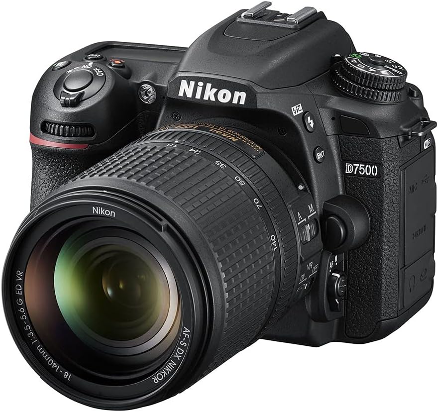 Nikon D7500 Digital SLR Camera Body, 20.9 MP, DX CMOS Sensor without Optical Low Pass Filter