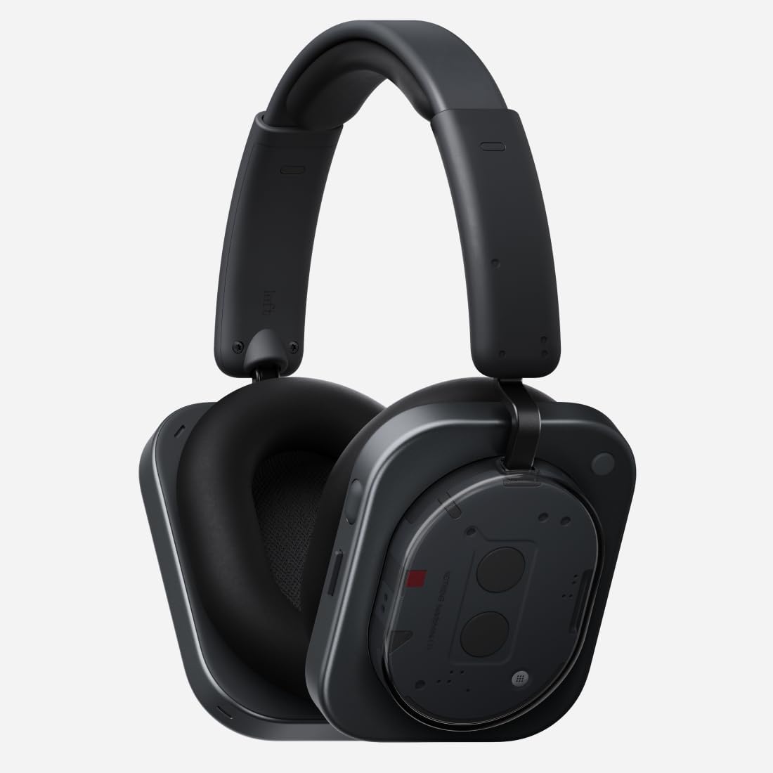 Nothing Headphone (1) Wireless Over-Ear Headphones with ANC, Up to 80h Battery Life, Hi-Res, Room Sound, Waterproof - Black