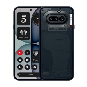 Nothing Phone (4a) - 50 MP Triple Camera, up to 70x Ultra Zoom, Transparent Smartphone, Long Battery, 50 W Fast Charge, 120 Hz AMOLED, Glyph Bar, 12 GB + 256 GB - Black