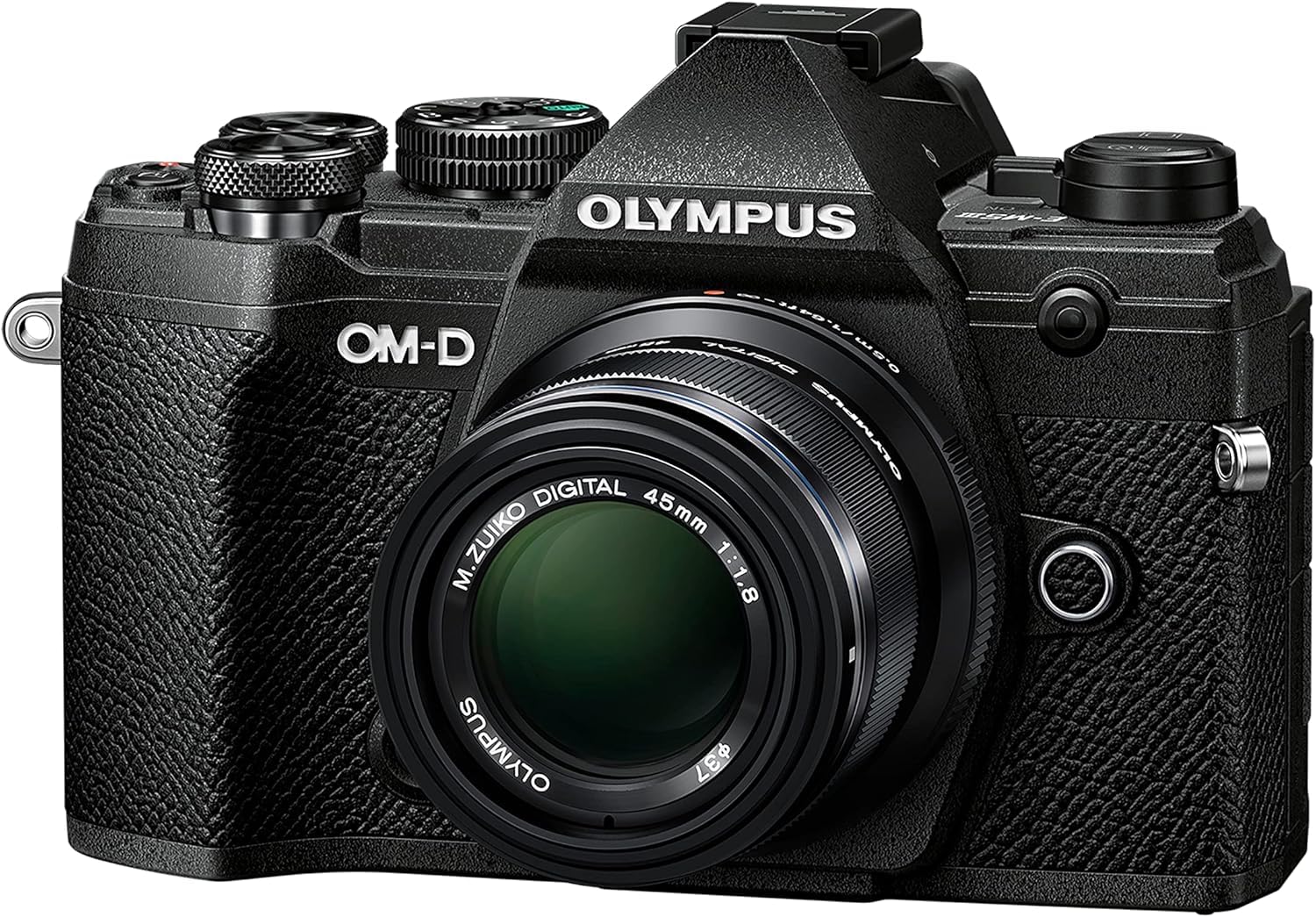 Olympus M.ZUIKO DIGITAL 45 mm 1:1.8 Lens - Black