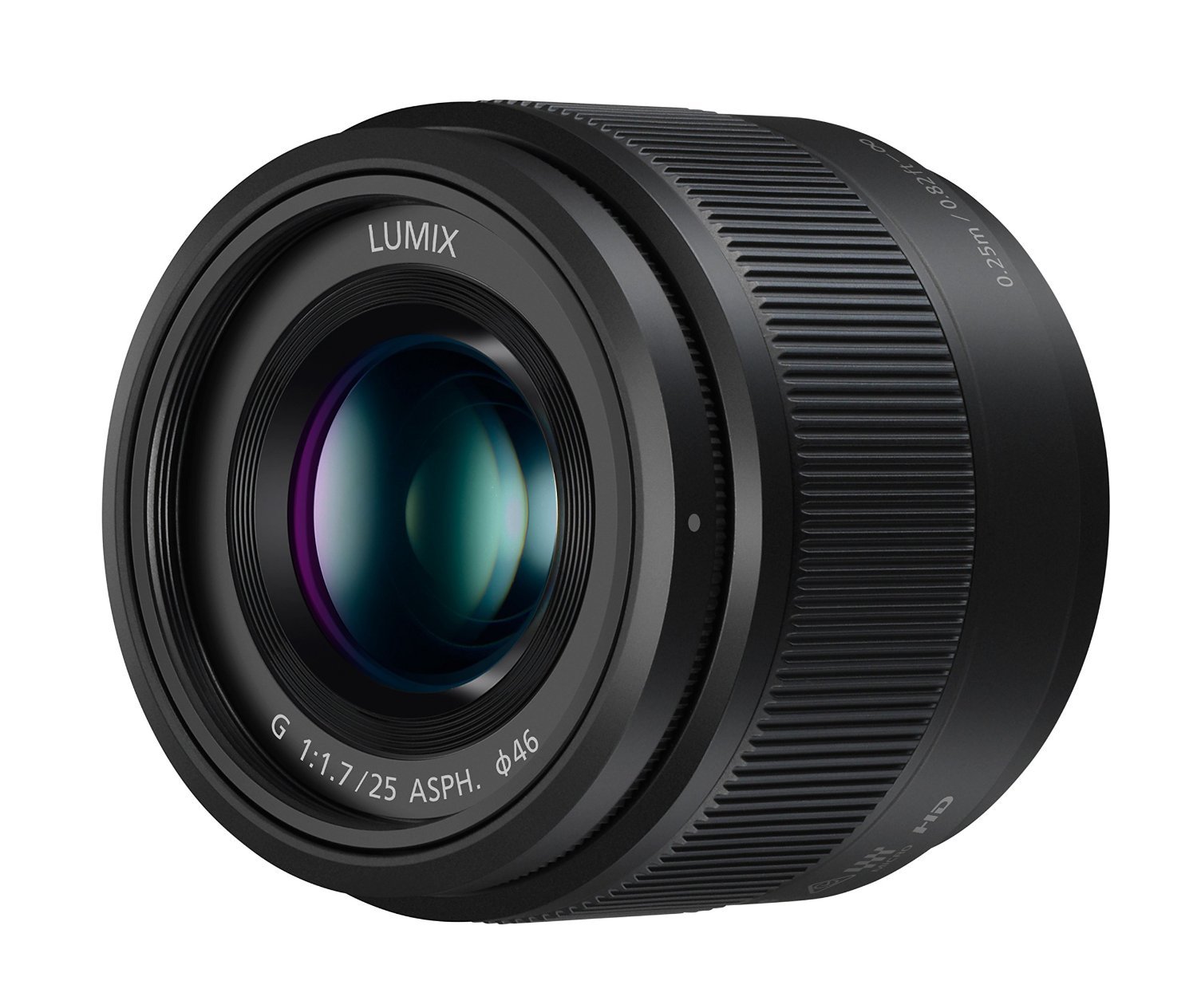 Panasonic Lumix 25mm F1.7 | H-H025E-K Prime Lens, Black — Micro 4/3 Mount Compatible Panasonic & Olympus