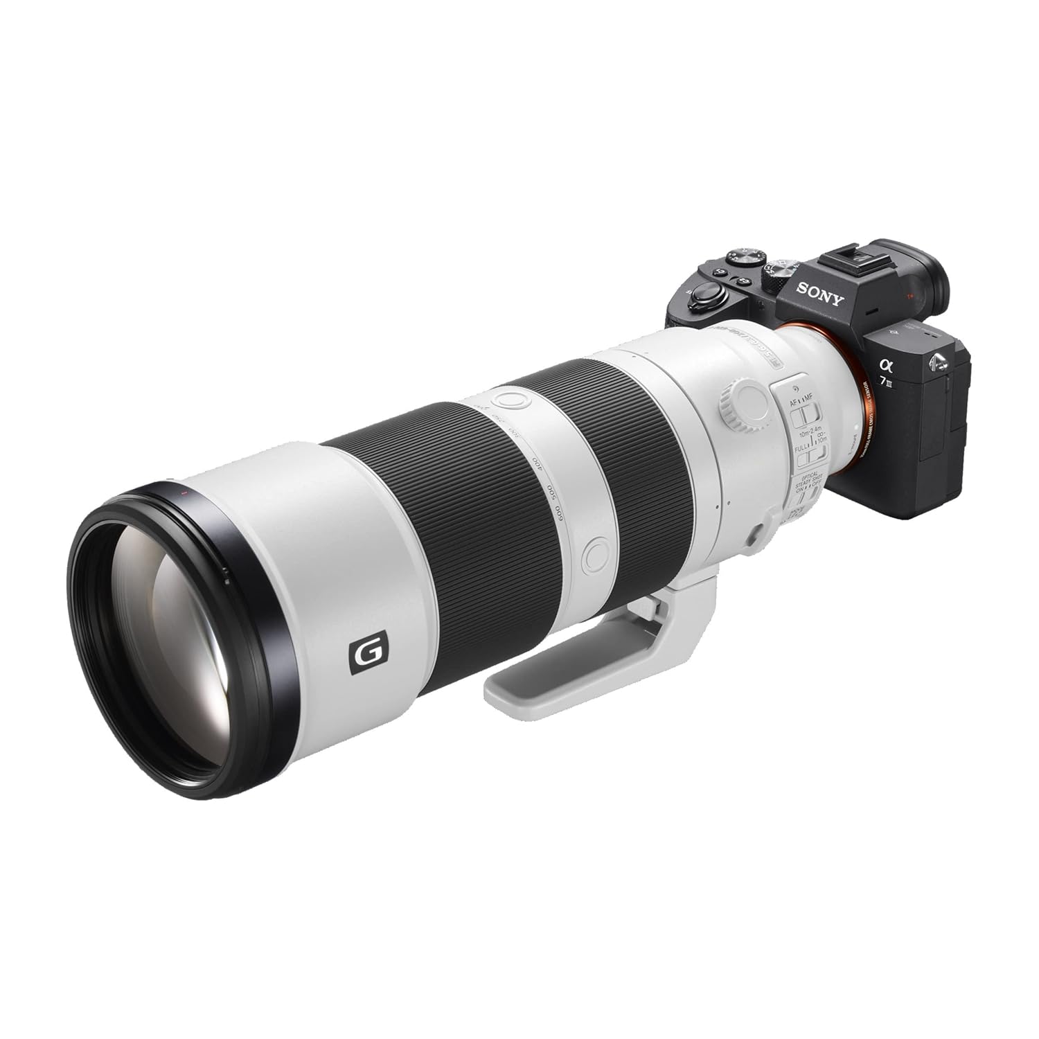 Sony SEL-200600G G Super Telephoto Zoom Lens (200-600 mm, F5.6-6.3, Full Format, Suitable for A9, A7, A6000, A5100, A5000 and Nex Series, E-Mount) White