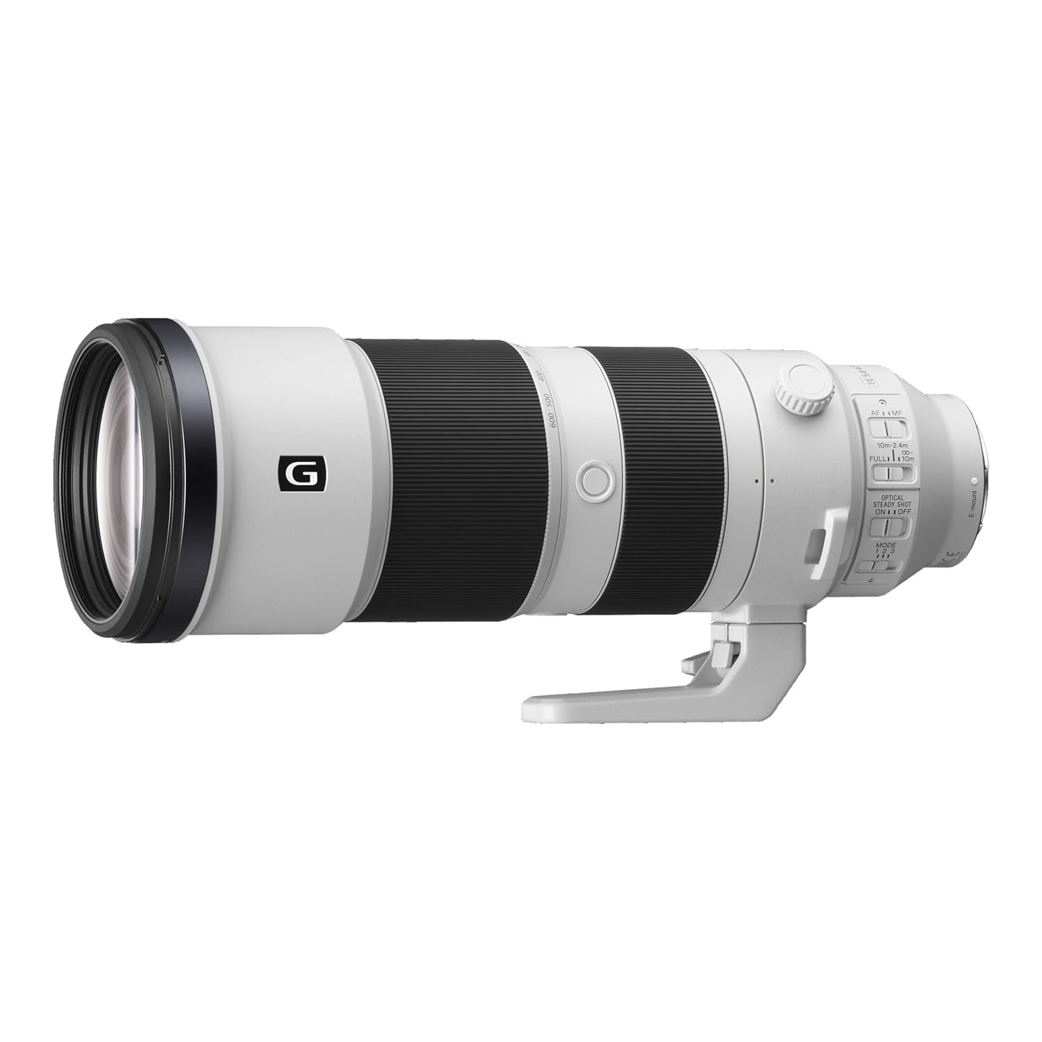 Sony SEL-200600G G Super Telephoto Zoom Lens (200-600 mm, F5.6-6.3, Full Format, Suitable for A9, A7, A6000, A5100, A5000 and Nex Series, E-Mount) White