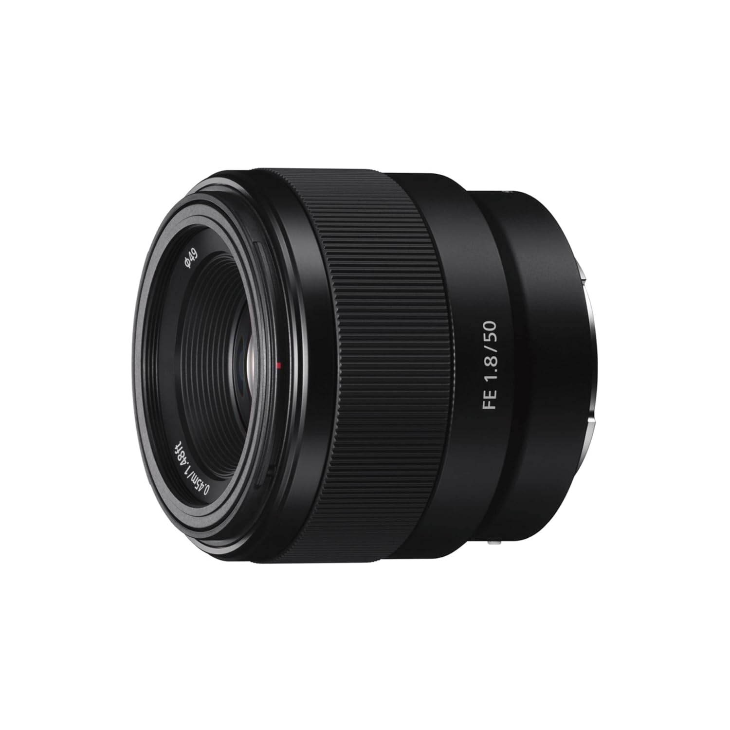 Sony SEL-50F18F standard lens (fixed focal length, 50 mm, F1.8, full format, suitable for A7, A6000, A5100, A5000 and Nex series, E-mount) black