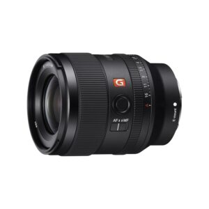 Sony SEL35F14GM-35 mm F1.4G Master Lens for Full Format & APS-C (Premium Fixed Focal Length, Bright & Compact, E-Mount, Ideal for Reportage, Portrait & Low Light, Compatible...