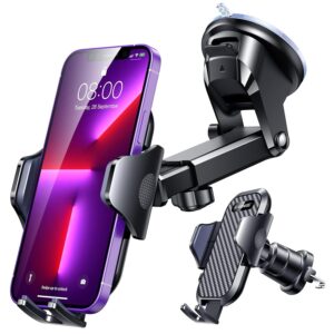 VANMASS 2026【Militär-Klasse】Handyhalterung Auto Upgrade【Stärkste Saugnapf & Lüftungshaken】4 in 1 Handy Halterung Auto 360° Drehbar Handyhalter Auto Armaturenbrett Scheibe Wand...