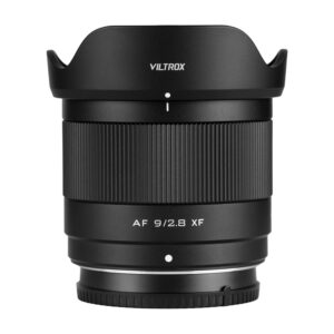 VILTROX 9 mm f2.8 XF, AF 9 mm F2.8 Air X Mount Lens for Fuji, Autofocus APS-C Ultra Wide Angle Lens for Fuji X-T5 X-S20 X-E5 X-T30 II X-T4 X-H2S X-S10 X-E4 X-Pro3 X-T3 X-T50 X-M5