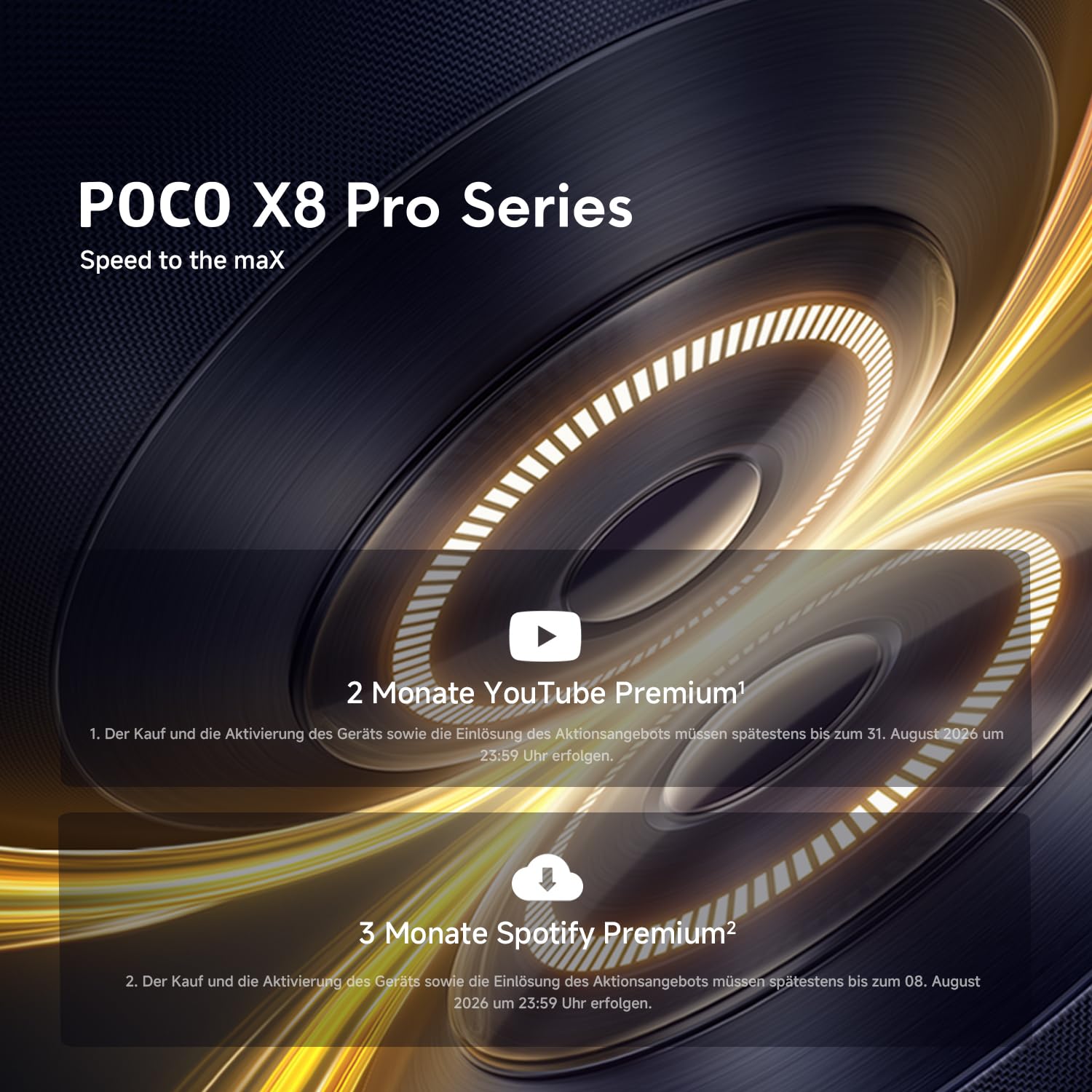 XIAOMI Poco X8 Pro Smartphone 12GB + 512GB, Mobile Phone with Android, Dimensity 8500-Ultra Processor, 6500 mAh Battery, Ultra Bright AMOLED Display, 50MP Sony IMX882 Main...